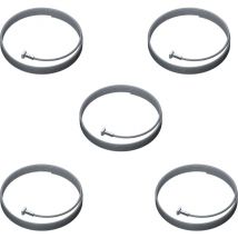 Artiteq - Pack de 5 câbles en acier + solid slider 2 mm pour cimaise - Accrochage Tableau 150 cm