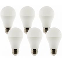 Pack de 6 ampoules LED 6,6W E27 Standard