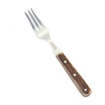Pack de 6 Joker Forks avec poignée en bois de cerf, acier 420, 65 grammes, JC01