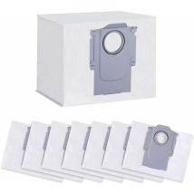 Green Mobility-pack De 8 Sacs À Poussière Pour Roborock S7 Maxv Ultra / S7 Pro Ultra / Q7+ / Q7 Max+ / Q5+ Station D'Aspiration Pour Aspirateur, Sac 
