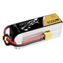 Pack de batterie (LiPo) 22.2 v 4500 mAh Nombre de cellules: 6 25 c Softcase XT90 X823461 - Tattu