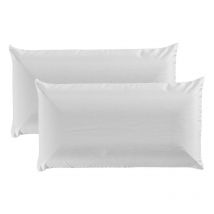 Pack de dos almohada viscoelática Memory Duo Anti-ácaros 70 cm