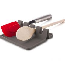 Pack de dos soportes de silicona para utensilios de cocina