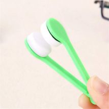 Pack de Mini Nettoyant pour Lunettes de Soleil, Nettoyant pour Lunettes en Microfibre Outil de Nettoyage pour Brosse Douce, Mini Clip de Nettoyage