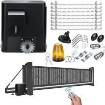 Einfeben - Pack de motorisation pour portail coulissant,Kit de connectivité -Pour portail longueur max.12m,Motorisation Portail Coulissant