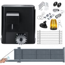 Pack de motorisation pour portail coulissant,Kit de connectivité -Pour portail longueur max.12m,Motorisation Portail Coulissant