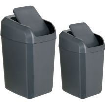 Pack de recyclage Troy 45 l (15 + 30 l) anthracite