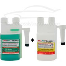 Mecarun - Pack décrassage eco 10000 Diesel + C99 Diesel, 500ml