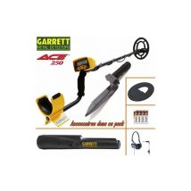 Garrett - pack : Détecteur de métaux ace 250 + ProPointer ii + Accessoires