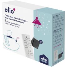 Otio - Pack éclairage connecté avec télécommande et 3 modules éclairage