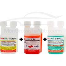 Pack Eco entretien Mecarun, ECO 10000 diesel + C99 diesel + P18 - 250ml