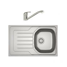 Franke - Pack edelstahlspüle + chrommischer 894184