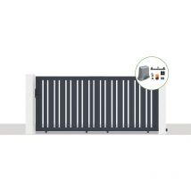 Casanoov - Elektrisches Schiebetor 3,5x1,6m veymont + TANker C600 Motorisierung