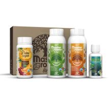 Starter Pack Master Grower – Engrais Bio Vegan – 500 ml x2, 250 ml x1, 100 ml x1 – Hydropassion