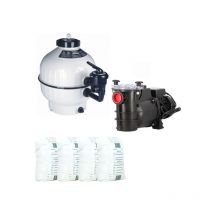 Centrocom - Kit construction piscine - Pack filtration piscine - 7x3 m de