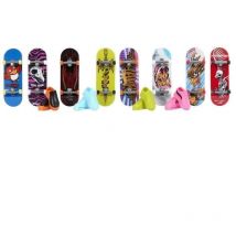 Hot Wheels - Pack Fingerskate Tony Hawk - Coffret 8 planches Multicolore
