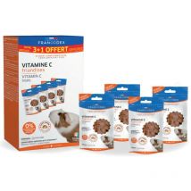 Pack Friandises Vitamine c, 4 sachets de 50g Pour Cobayes Francodex