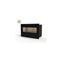 Termofoc - Pack Insert cheminée bois LAGOS-C-895, 9KW, Cadre 3 côtés