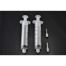 Am-tech - Pack Jeringuilla, embolo y agujas para usar flux y pasta de soldar, valido Amtech, Kingbo, Mechanic