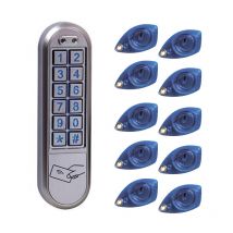 Sewosy - pack KRN1000 digicode avec lecteur de badges + 10 badges