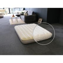 Pack matelas gonflable Single High 2 places Intex Drap housse