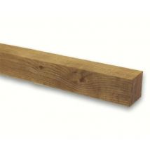 Marlborough - pack of 10 (Total 10 Units) - 100mm x 100mm (4' x 4') Sawn Timber Carcassing Wood Softwood Timber - 3.0m Length