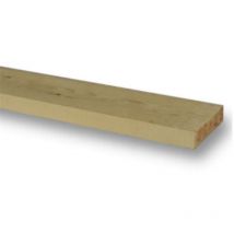 Pack of 15 (Total 15 Units) - 25mm x 200mm Sawn Redwood Timber - 1.8m Length