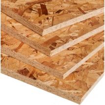 Marlborough - pack of 15 (Total 15 Units) - 9mm osb - General Purpose Oriented Strand Board 3 (osb 3) - 9mm x 606mm x 1829mm
