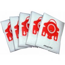 Pack of 5 fjm Bags For Miele S716-1 Microfibre Vacuum Cleaner Dust Bags