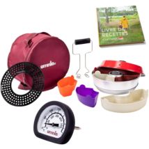 Satenco - Pack Omnia Four Et Accessoires + Termomètre Multifonctions + Livre De Recettes