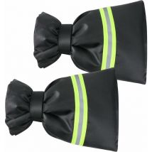 Junjun - Pack Outdoor Faucet Covers, 27cm x 17cm, Larger Thicker Faucet Covers, Winter-Proof Faucet Bags, Garden Faucet Heat Protector