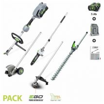 Ego Power+ - Pack outil de jardin multifonction à batterie 56v 4 en 1 Egopower