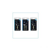 Autoled - pack P36 4 Ampoules - H6W(BAX9s) 5 LEDs Canbus+navette C5W 36MM Canbus
