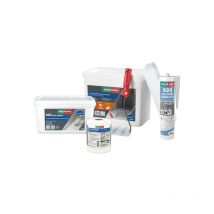 Parexlanko - Pack Mastic silicone 626 Carreleur Blanc 300 mL - Kit étanchéité salle de bain KITDOUCHE07