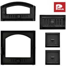 Pack Pisla série 101 noire - Avec porte de four