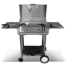 Planchaelec - Pack plancha eléctrica lux 600 inox - carro rivoli