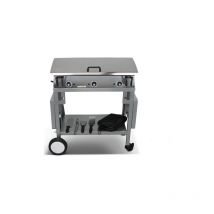 Planchaelec - Pack plancha eléctrica lux 830 inox - carro monceau