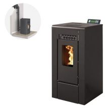 Interstoves - Pack Poêle à granules gioia 9 Etanche + Kit Conduit Ventouse