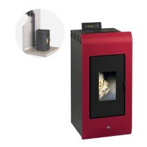 Interstoves - Pack Poêle à granulés zara 9 Etanche + Kit Conduit Ventouse