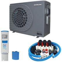 Poolstar - Pack Pompe à chaleur Piscine Poolex Jetline Sélection fi 155 + By pass universel + Testeur / Lecteur de pH et température