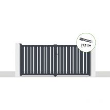 Casanoov - Pack portail battant électrique 350x160cm veymont + Motorisation ranger B150