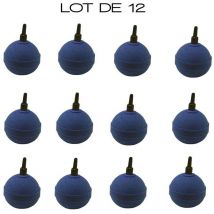 Pack promo 12 x Diffuseurs d'air ( boules ) ronds pour aérer les bassins de jardin : 5 cm