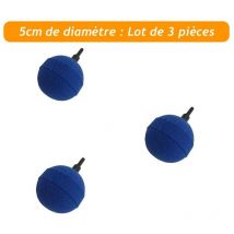 Pack promo 3 x Diffuseurs d'air ( boule ) sphériques pour aérer les bassins de jardin : 5 cm