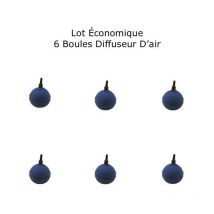 Pack promo 6 Diffuseurs D'air, Forme De Boule, Pour Aérer Les Bassins De Jardin : 5 cm