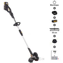 Pack rotofil à batterie 40 v chargeur coupe 33cm GTX4000 Texas