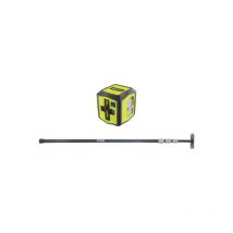 Ryobi - Pack Laser croix verte - RBCLLG2 - 15m de portée - Canne télescopique RBCLTP1 - 320cm