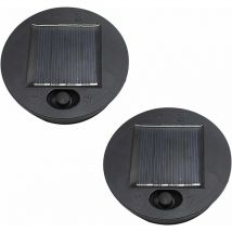Pack Solar Lanterns Replacement for Outdoor Hanging Lanterns, led Solar Light Replacement with Battery Box, Easy to Install, Professional