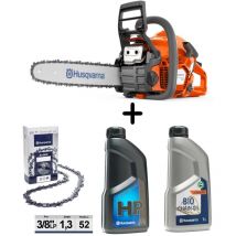 Husqvarna - Pack tronçonneuse thermique 130 guide 35 cm