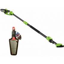 Venteo - pack tronçonneuse 2en1 - Avec RootSlayer à main Manche télescopique - Tronçonneuse électrique - Outils multifonctions jardin - Léger/Facile