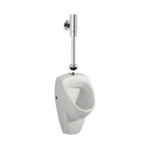 Pack Urinoir Geberit Renova blanc alimentation par dessus et robinetterie